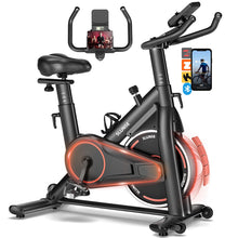 Magnetic Stationary Exercise Bike with App & 350 lb Capacity