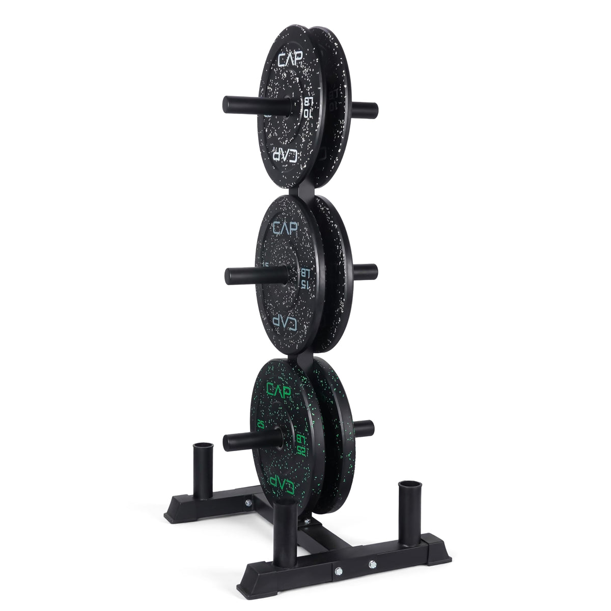 CAP Olympic Bumper Plate Weight Set 100–370 lb