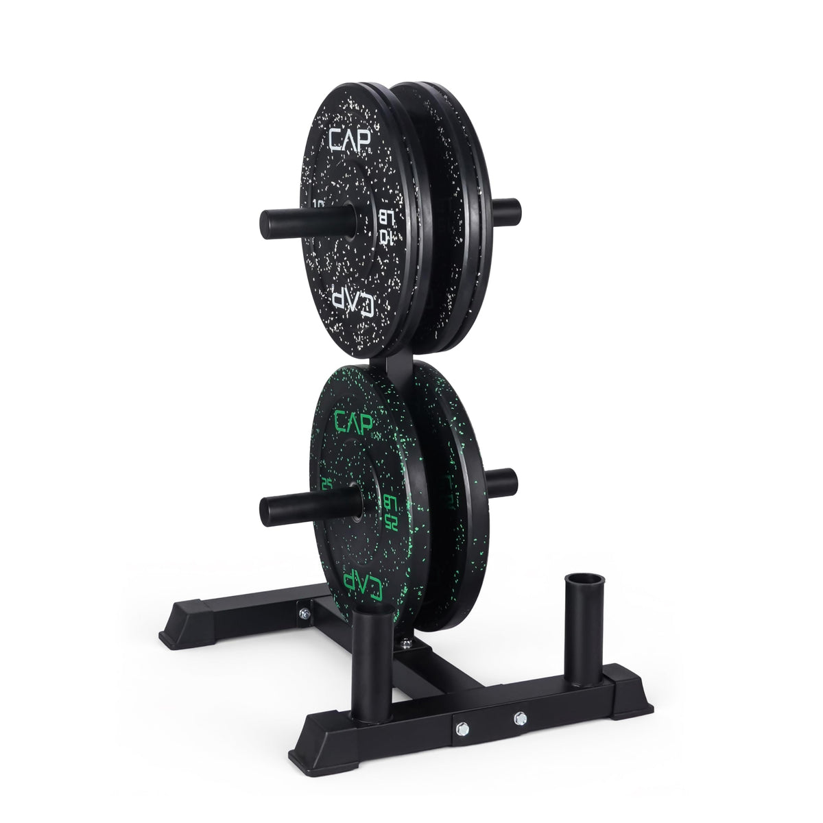 CAP Olympic Bumper Plate Weight Set 100–370 lb
