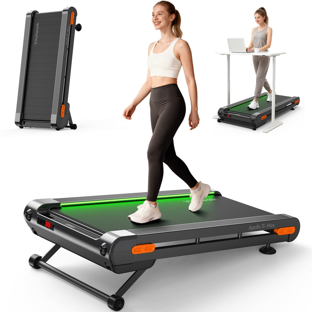 Vitalwalk Walking Pad with Incline 20%/12% Auto Treadmills for Home Small