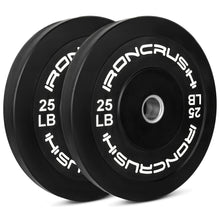 Iron Crush Olympic Bumper Plate Set for Strength Training