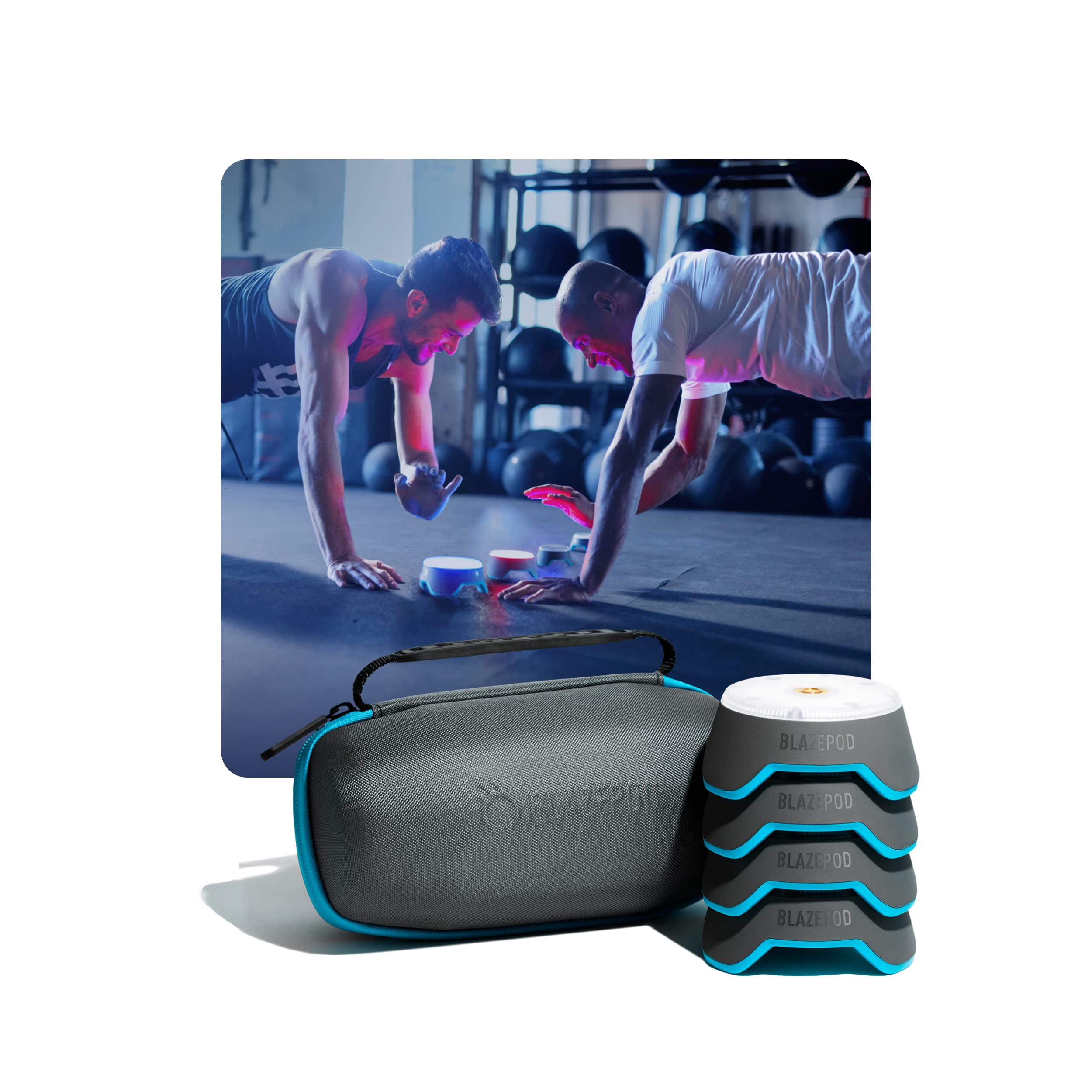 BlazePod 4-Pod Reaction Training Kit for Speed & Agility