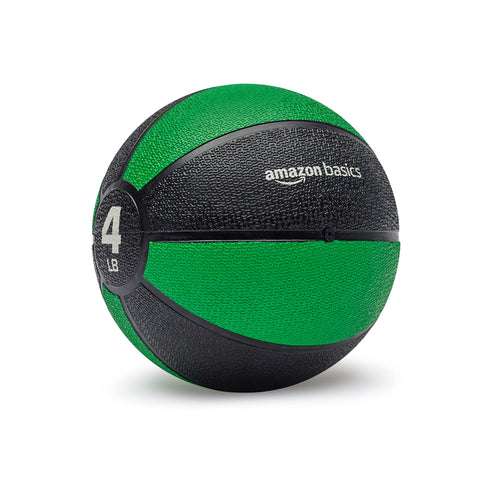 Amazon Basics Weighted Medicine Ball for Core & Full-Body Training