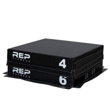 REP Fitness Stackable Soft Foam Plyo Box Set for Jump Training