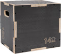 Signature Fitness Non-Slip Wooden Plyo Box Jump Exercise Platform, Plyometric Workout Equipment for Home Gym, Training Step Box, Multiple Sizes