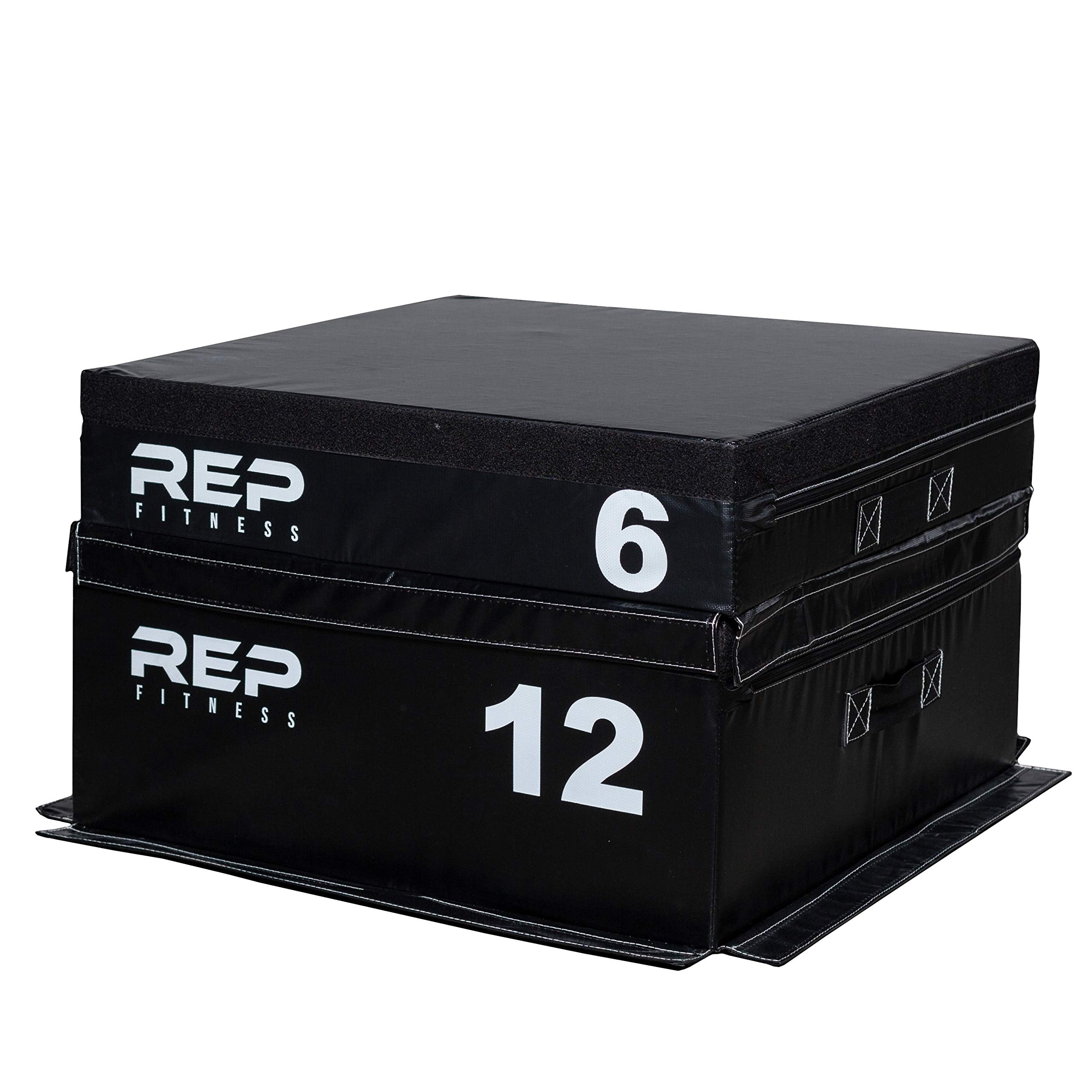 REP Fitness Stackable Soft Foam Plyo Box Set for Jump Training