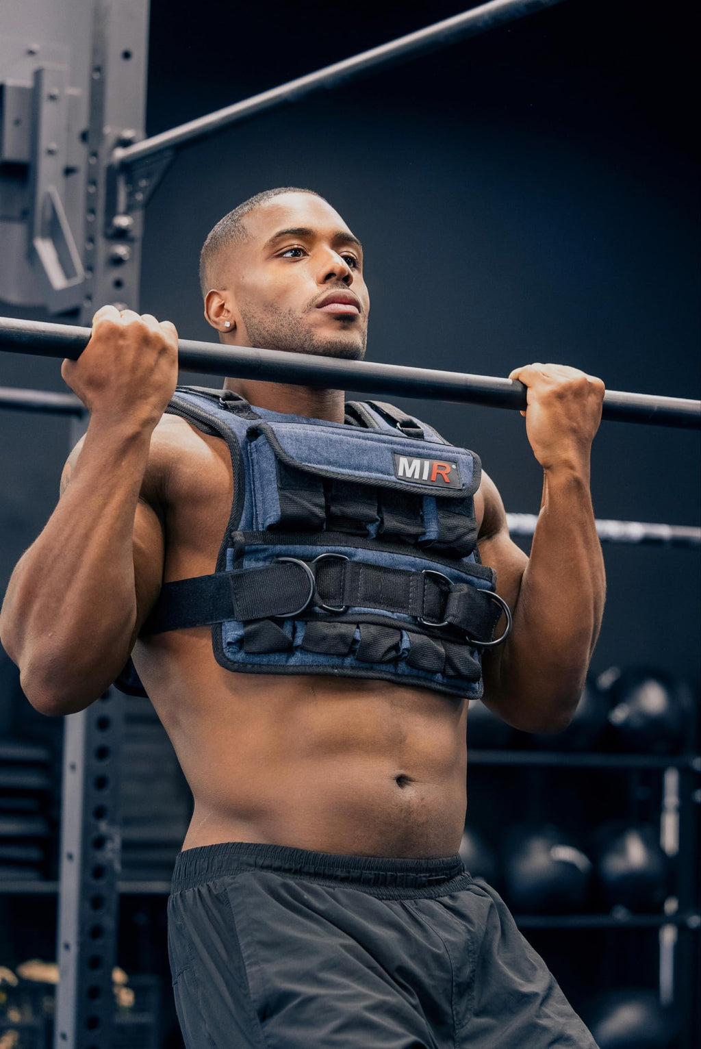 miR Air Flow Weighted Vest with Zipper Option 20lbs - 60lbs Solid Iron Weights Machine Washable. Workout Vest for Men and Women