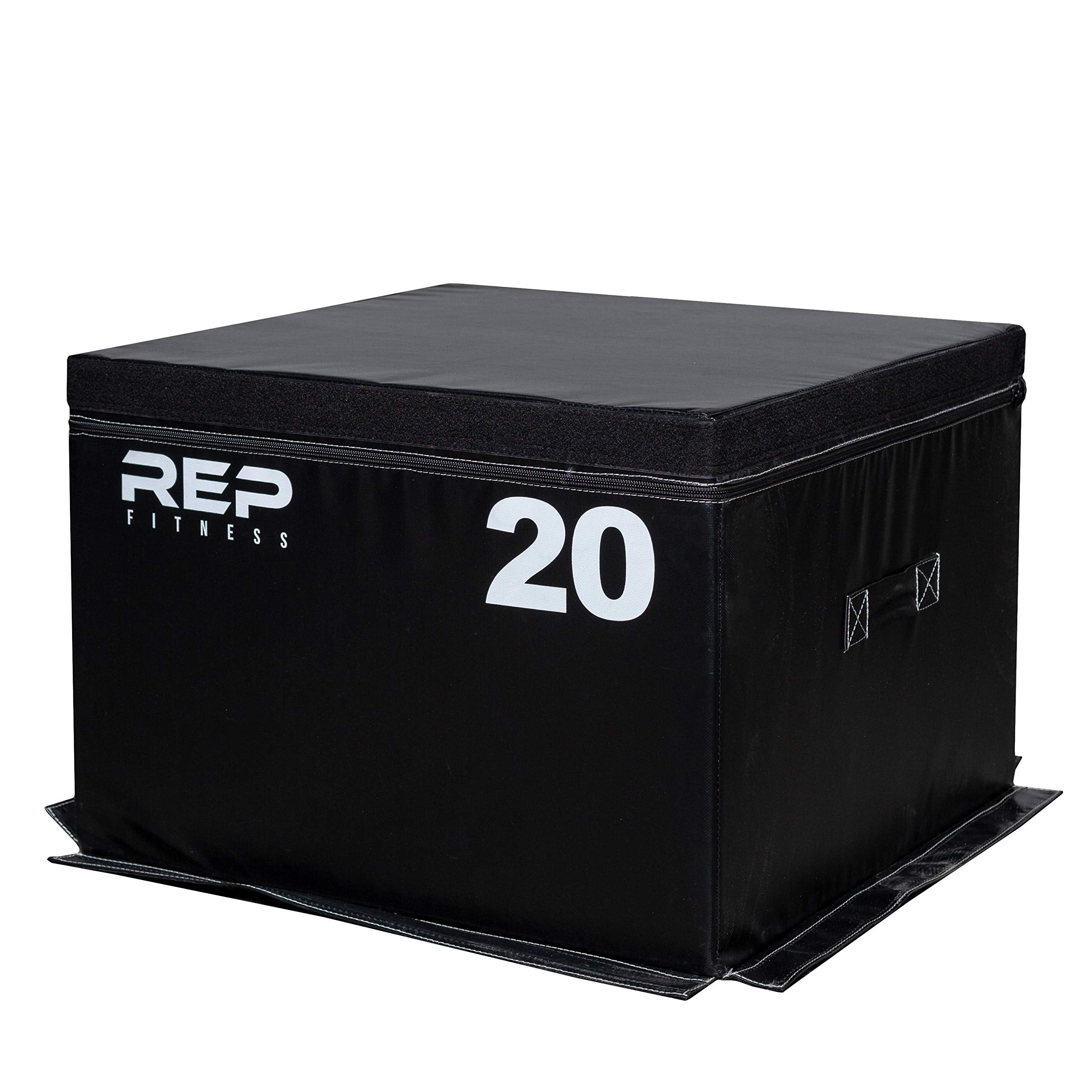 REP Fitness Stackable Soft Foam Plyo Box Set for Jump Training