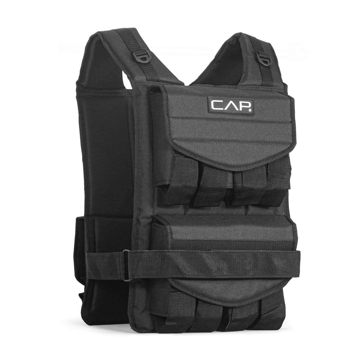 CAP Adjustable Weighted Vest 20–150 lbs for Strength Training, Running & Workouts, Weight Vest for Men & Women, Fitness Training Vest