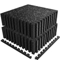PRAISUN 0.56-Inch Heavy-Duty Rubber-Top Gym Mats