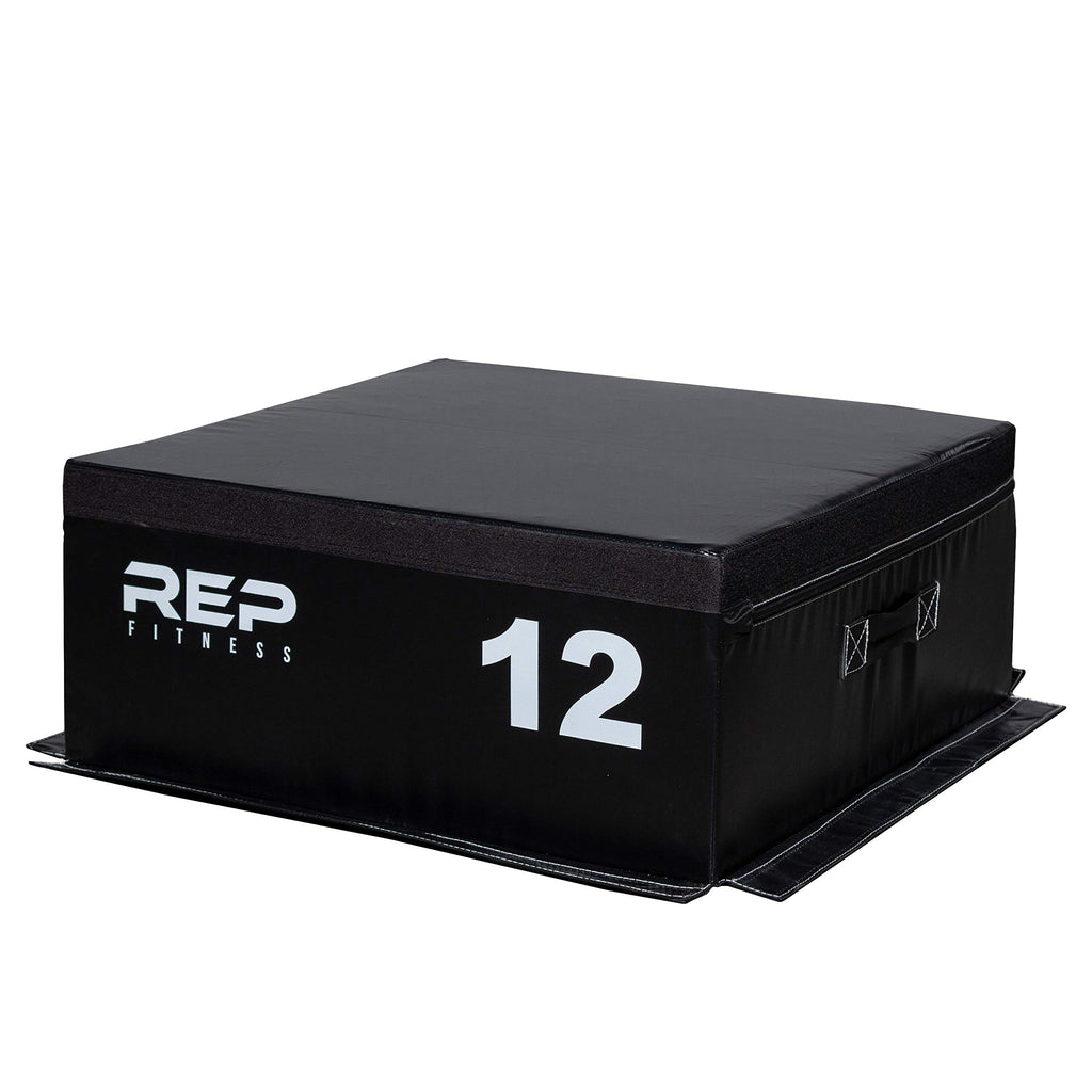 REP Fitness Stackable Soft Foam Plyo Box Set, Adjustable Plyometric Jump Box for Home Gym Workouts, Plyometric Jumping Platform for Exercise, Step Training, HIIT & CrossFit