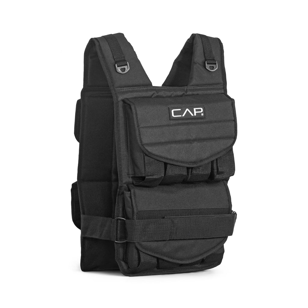 CAP Adjustable Weighted Vest 20–150 lbs for Strength Training, Running & Workouts, Weight Vest for Men & Women, Fitness Training Vest