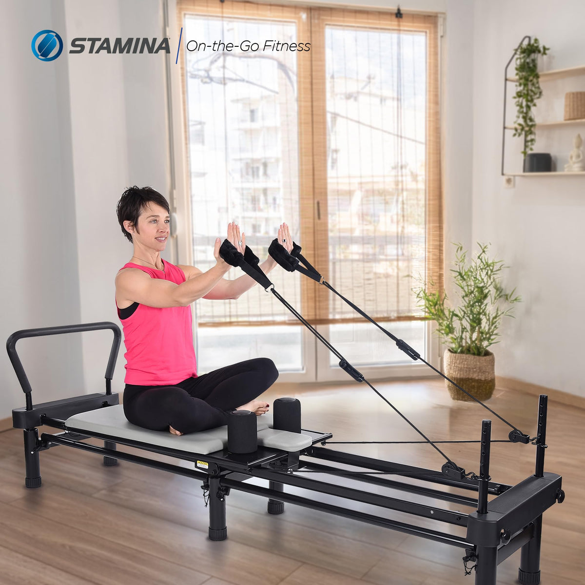 AeroPilates Foldable Reformer for Resistance Training