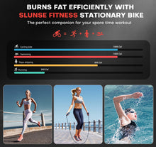 Magnetic Stationary Exercise Bike with App & 350 lb Capacity