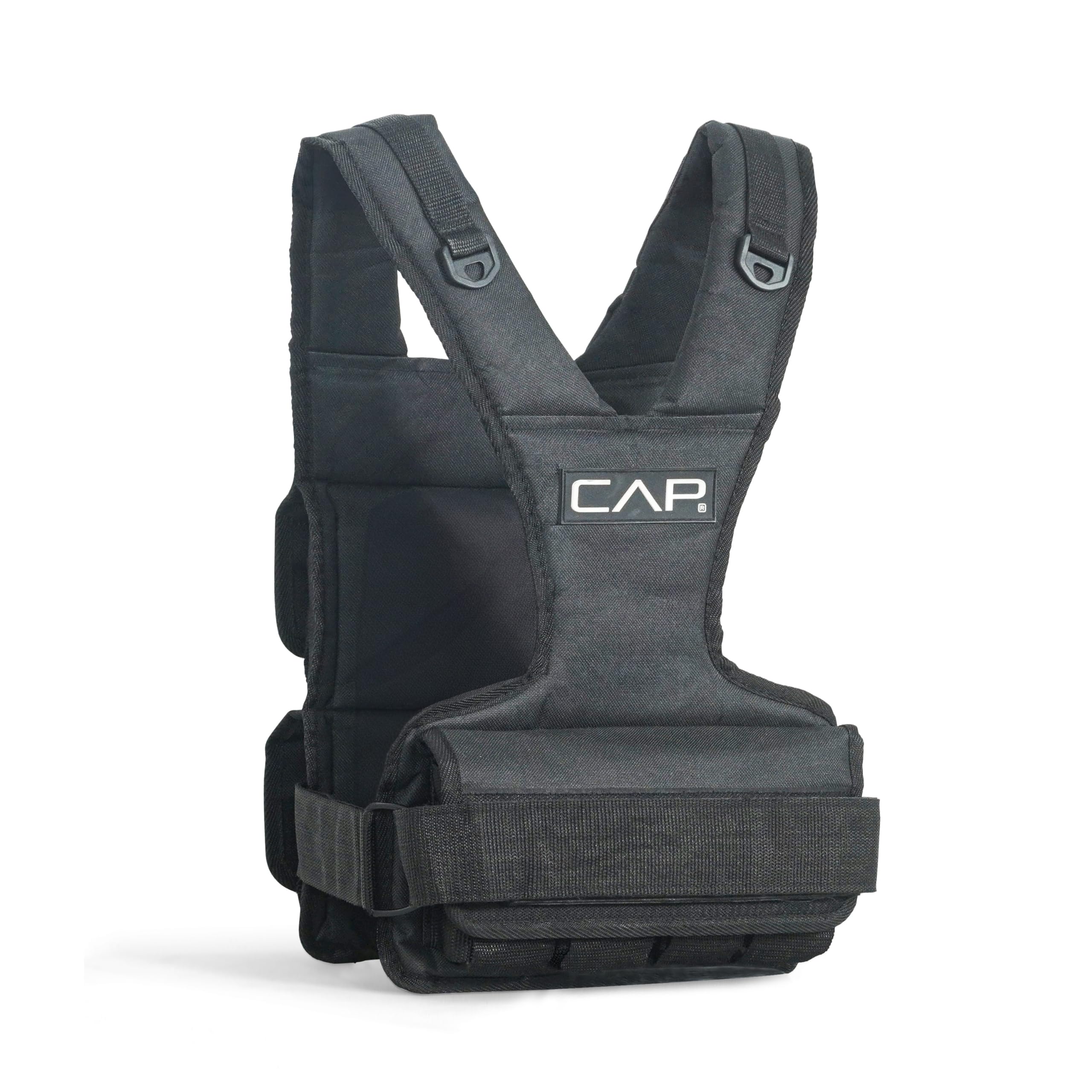 CAP Adjustable Weighted Vest 20–150 lbs for Strength Training, Running & Workouts, Weight Vest for Men & Women, Fitness Training Vest