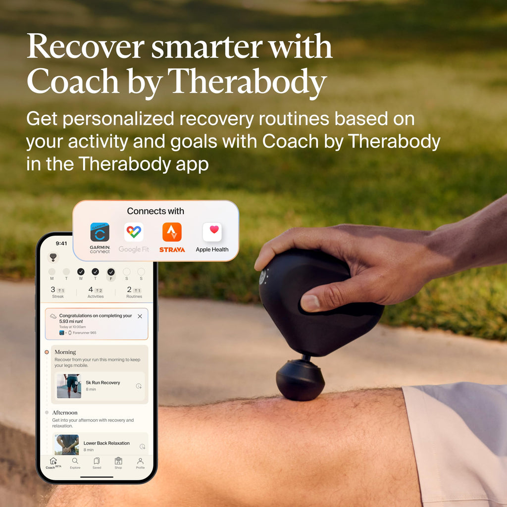 Theragun Mini Portable Massage Gun for Deep Tissue Recovery