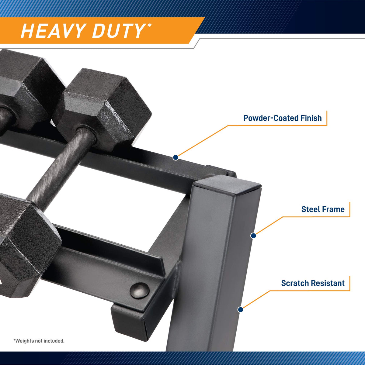 Marcy Weight Storage Rack for Dumbbells & Weight Plates