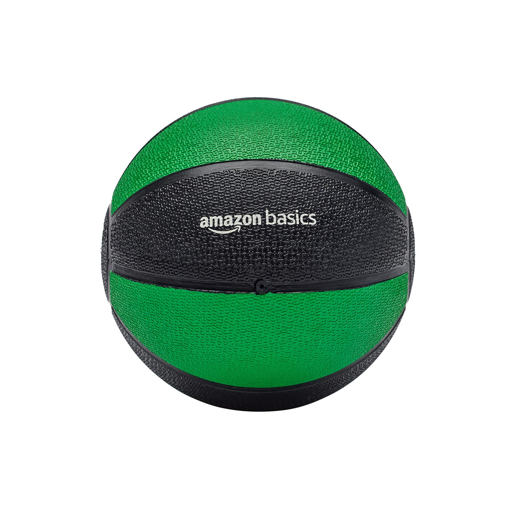Amazon Basics Weighted Medicine Ball for Core Strength, Strength Training, Full-Body Workouts and Balance Exercises