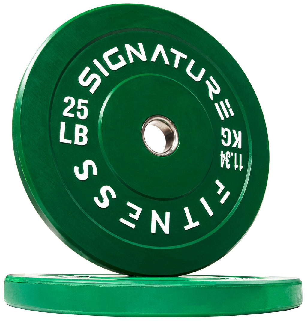 Fitvids 2-Inch Olympic Rubber Weight Plates Sets, Bumper Plates Set Barbell for Strength Training, 160-370 Lbs Multiple Options