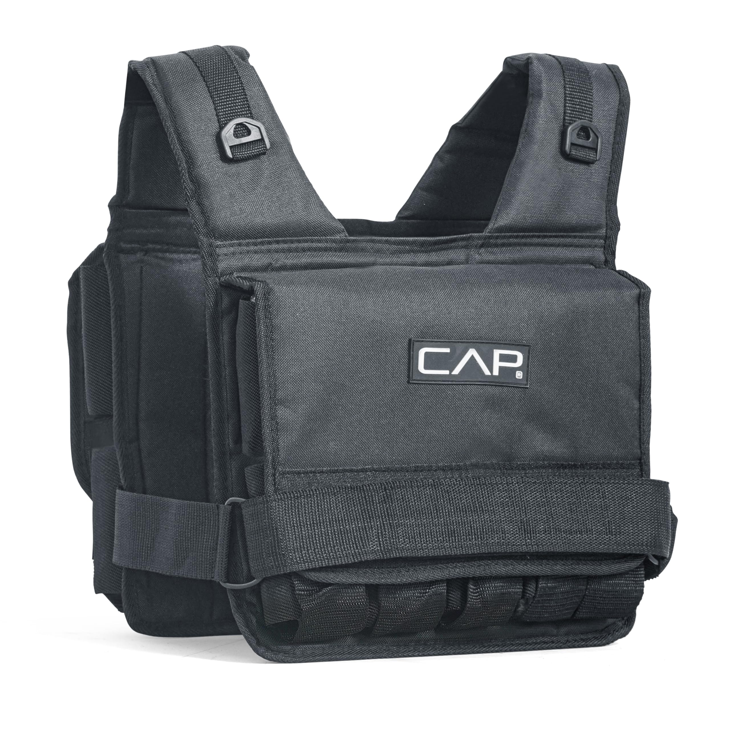 CAP Adjustable Weighted Vest 20–150 lbs for Strength Training, Running & Workouts, Weight Vest for Men & Women, Fitness Training Vest
