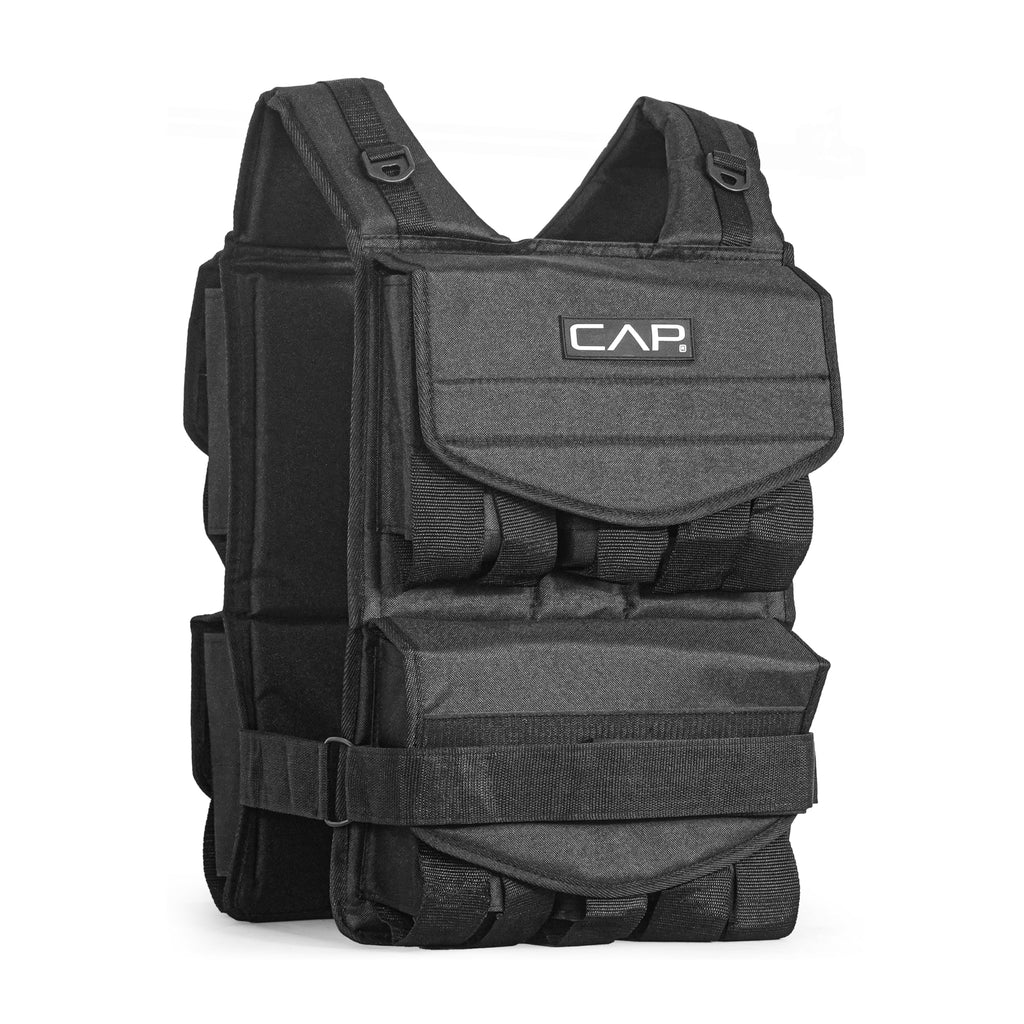 CAP Adjustable Weighted Vest 20–150 lbs for Strength Training, Running & Workouts, Weight Vest for Men & Women, Fitness Training Vest