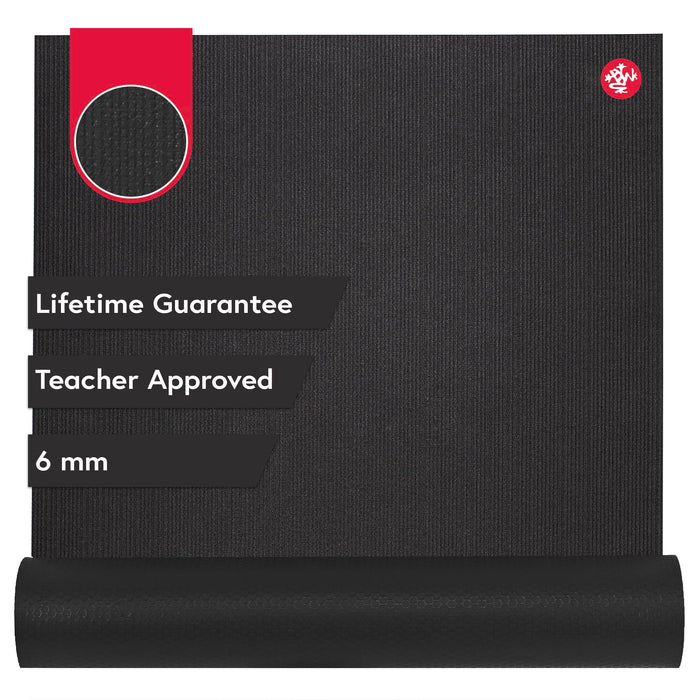 Manduka PRO 6mm Premium Studio Yoga Mat with Lifetime Durability