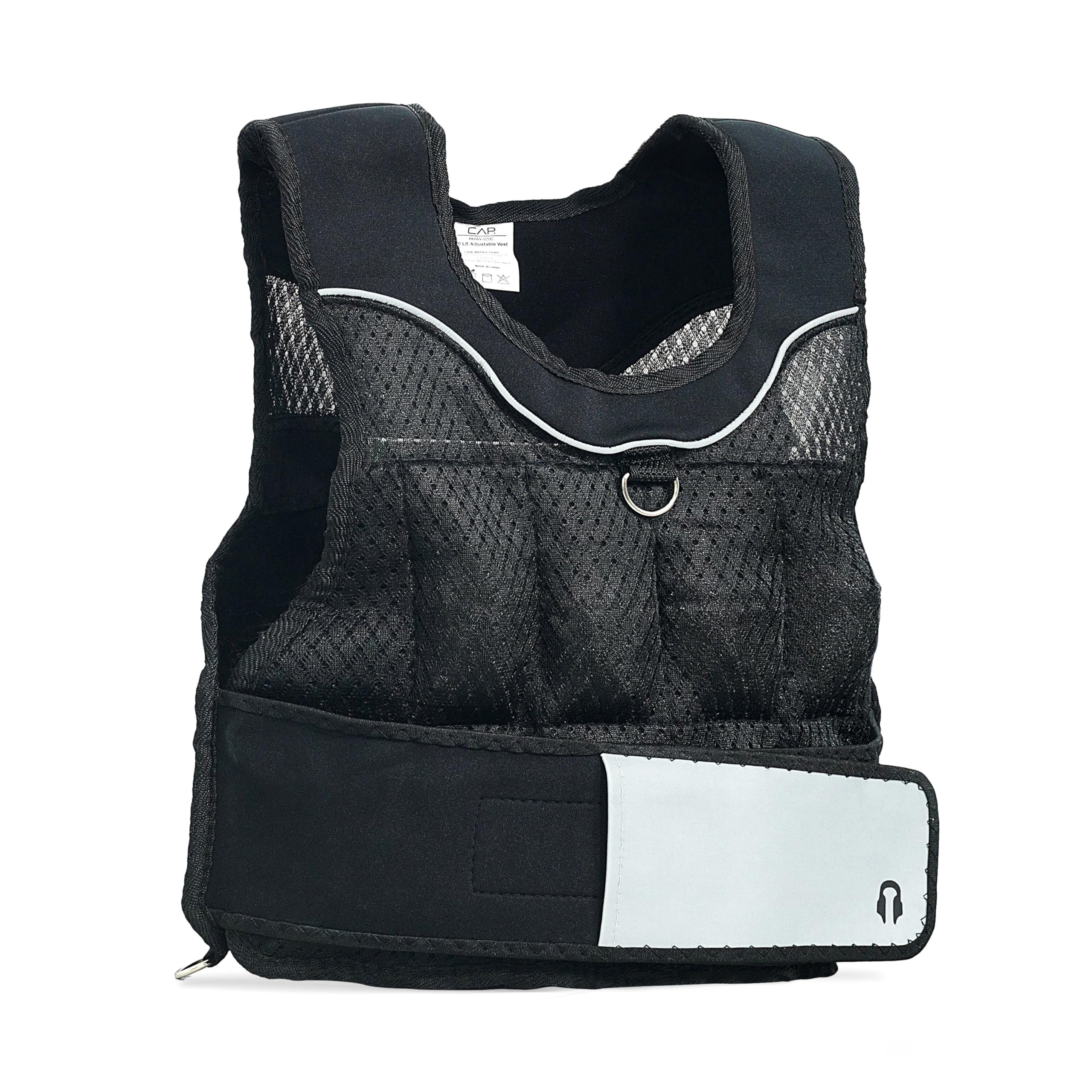 CAP Adjustable Weighted Vest 20–150 lbs for Strength Training, Running & Workouts, Weight Vest for Men & Women, Fitness Training Vest